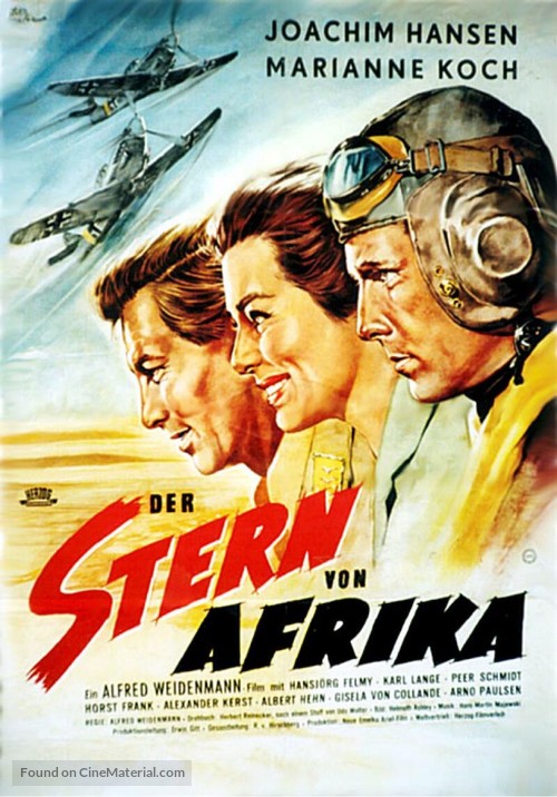 Der Stern von Afrika - German Movie Poster