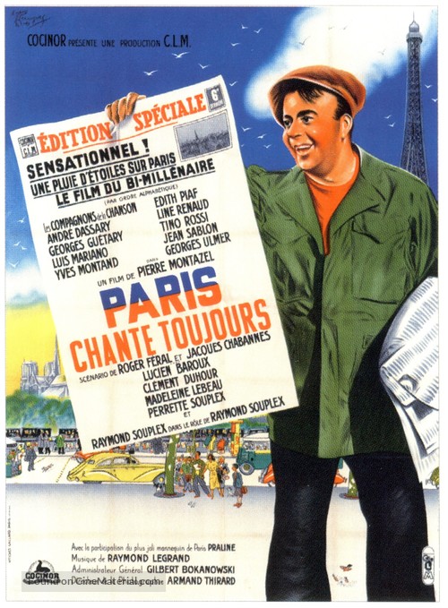 Paris chante toujours! - French Movie Poster