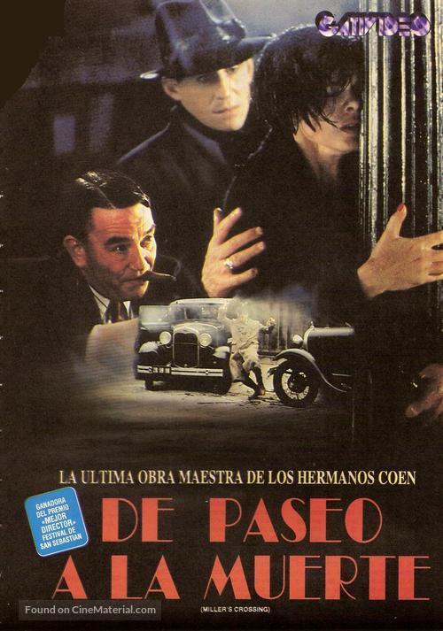 Miller&#039;s Crossing - Argentinian DVD movie cover