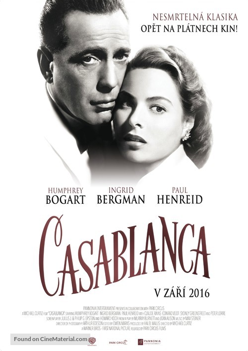 Casablanca - Hungarian Movie Poster