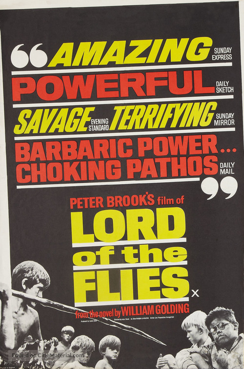 Lord of the Flies - British Movie Poster
