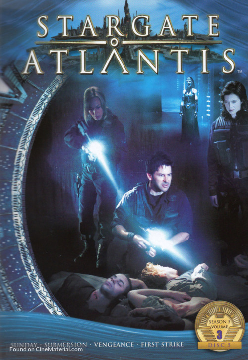 &quot;Stargate: Atlantis&quot; - DVD movie cover