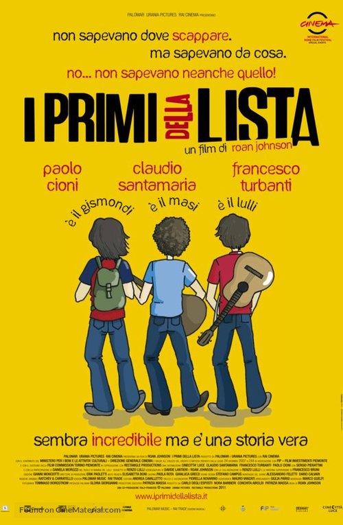 I primi della lista - Italian Movie Poster