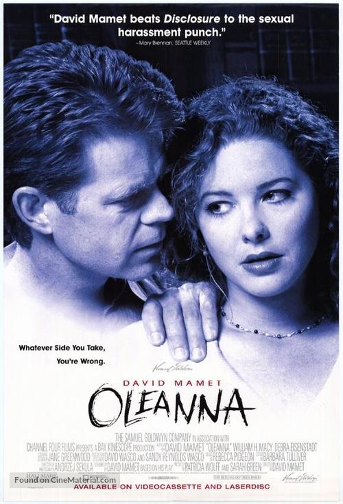 Oleanna - Movie Poster