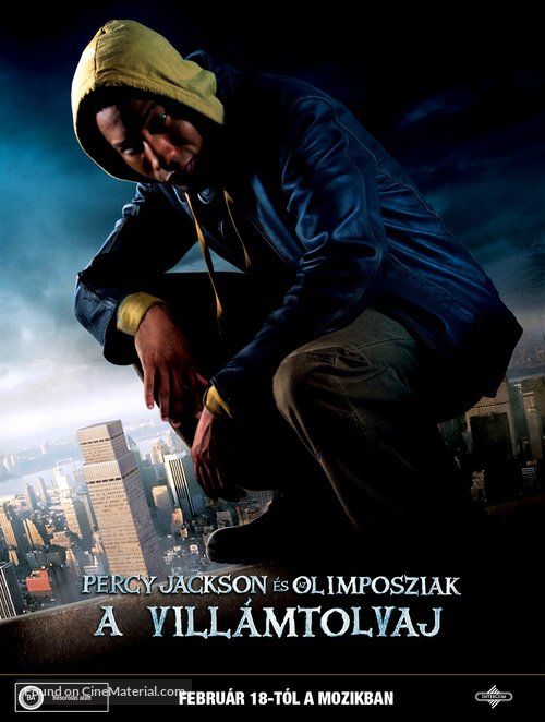 Percy Jackson &amp; the Olympians: The Lightning Thief - Hungarian Movie Poster