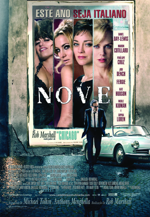 Nine - Portuguese Movie Poster