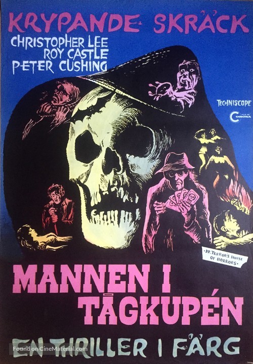 Dr. Terror&#039;s House of Horrors - Swedish Movie Poster