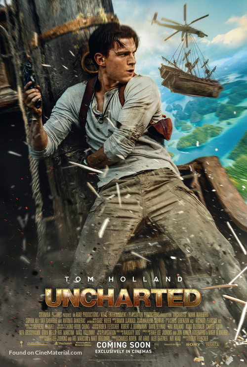 Uncharted - British Movie Poster