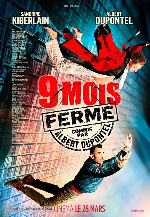 9 mois ferme - Canadian Movie Poster
