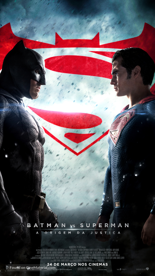 Batman v Superman: Dawn of Justice - Brazilian Movie Poster