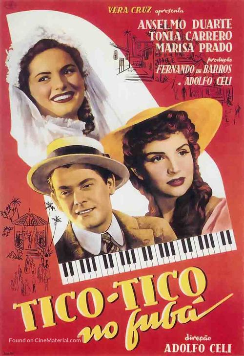 Tico-Tico no Fub&aacute; - Brazilian Movie Poster