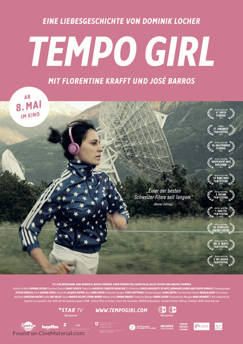 Tempo Girl - German Movie Poster