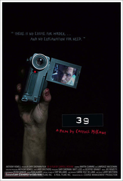 39: A Film by Carroll McKane - poster