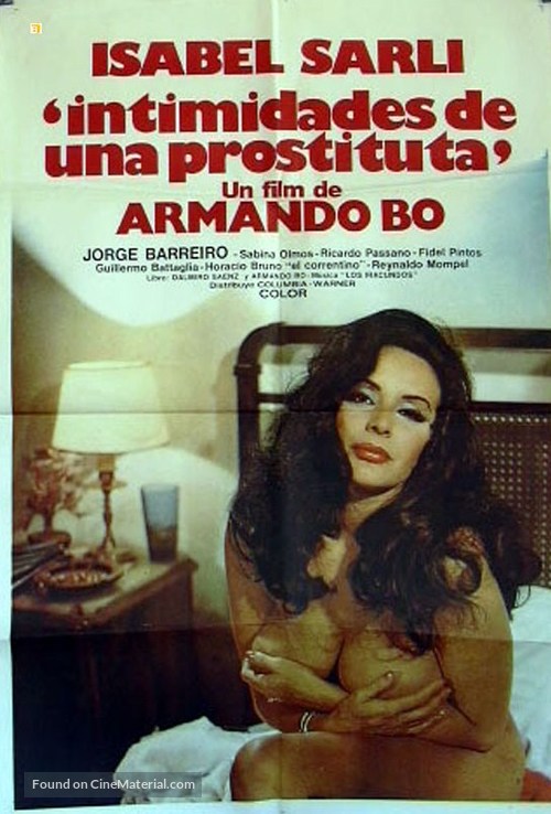 Intimidades de una cualquiera - Italian Movie Poster