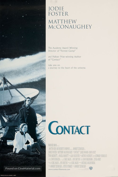 contact movie t shirt