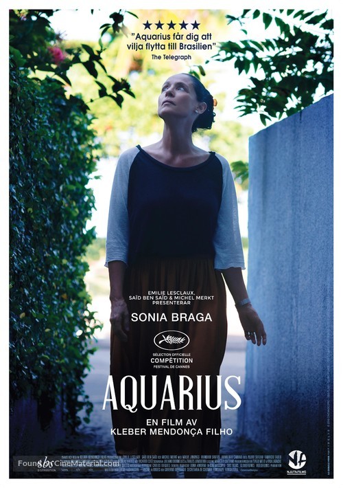 Aquarius - Swedish Movie Poster