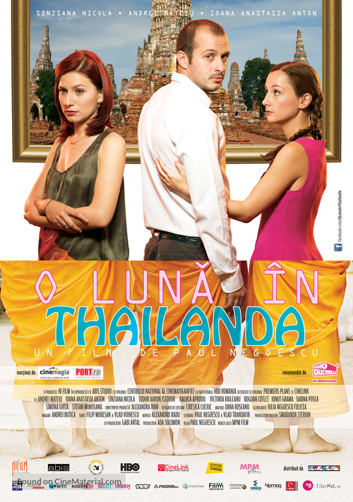 O luna in Thailanda - Romanian Movie Poster