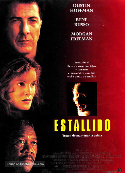 Outbreak - Spanish Theatrical movie poster