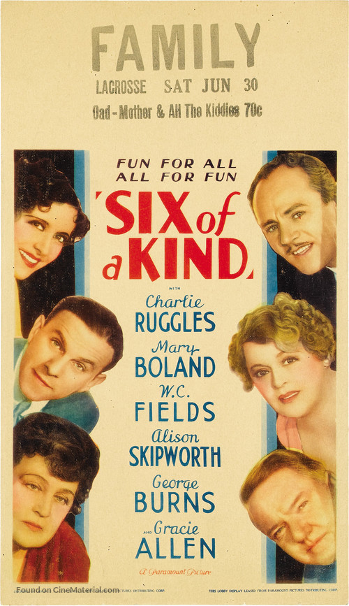 Six of a Kind - Movie Poster