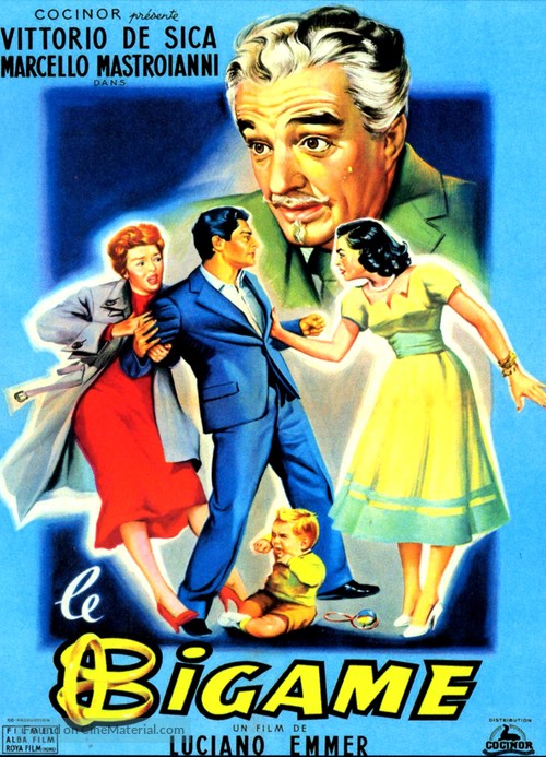 Bigamo, Il - French Movie Poster
