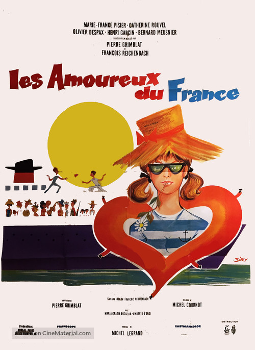 Les amoureux du France - French Movie Poster