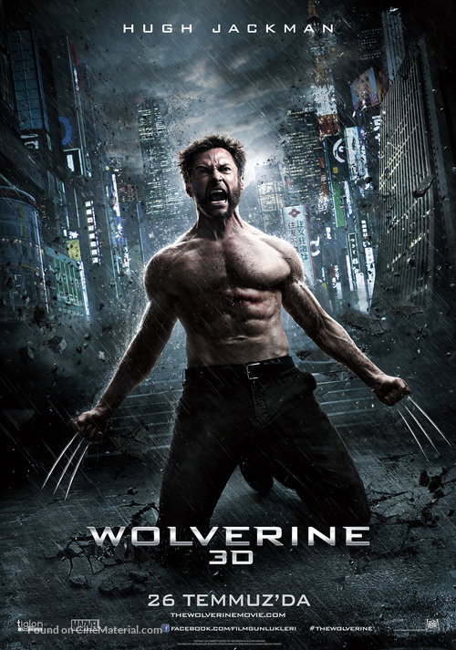 The Wolverine - Turkish Movie Poster