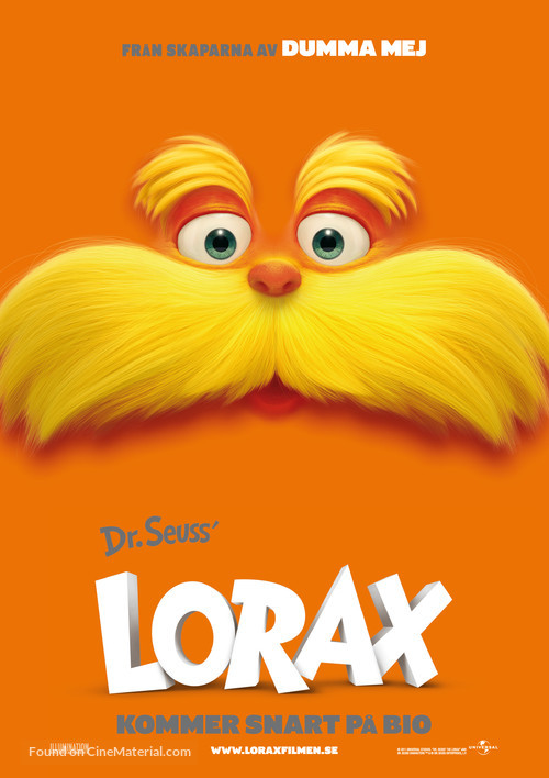 The Lorax - Swedish Movie Poster