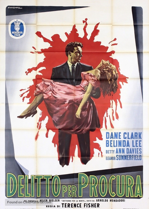 Murder by Proxy - Italian Movie Poster