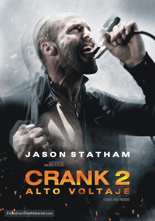 Crank: High Voltage - Argentinian Movie Cover