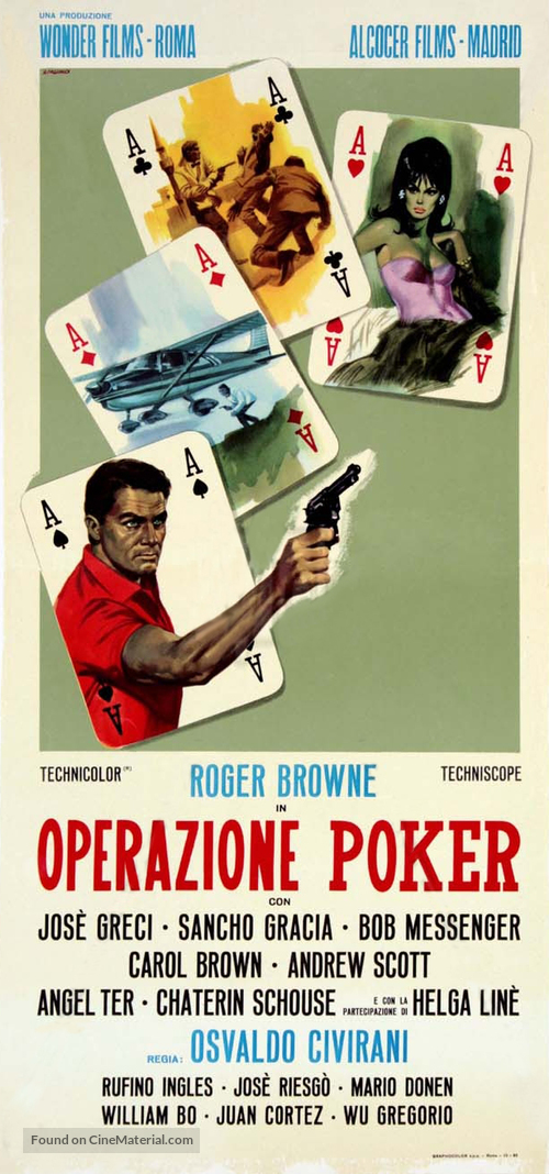 Operazione poker - Italian Movie Poster