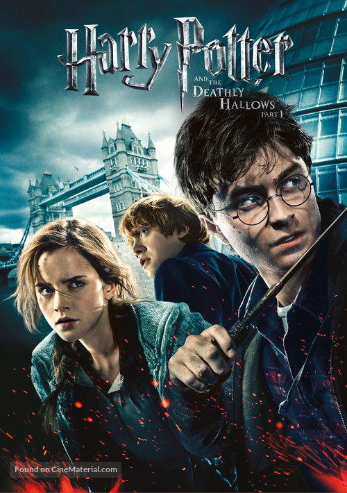 Harry Potter and the Deathly Hallows - Part 1 - DVD movie cover