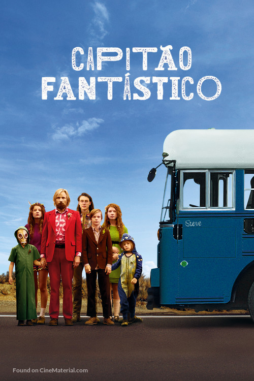Captain Fantastic - Brazilian Movie Cover