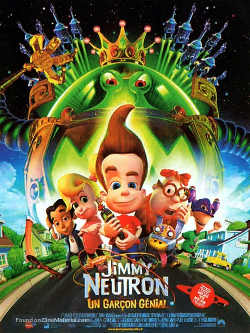 Jimmy Neutron: Boy Genius - French Movie Poster