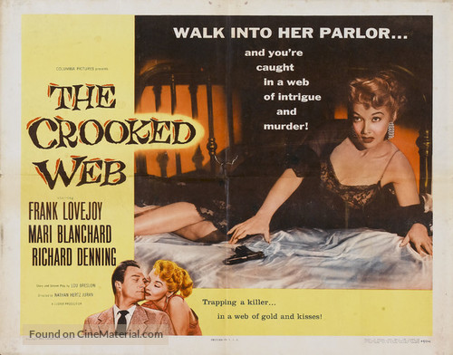 The Crooked Web - Movie Poster