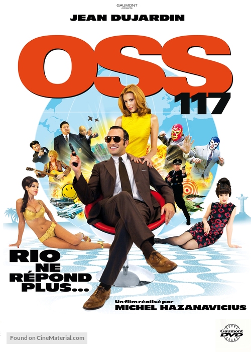 OSS 117: Rio ne repond plus - French DVD movie cover