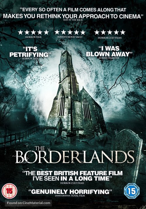 The Borderlands - British DVD movie cover