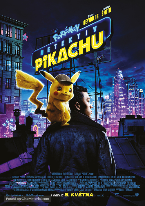 Pok&eacute;mon: Detective Pikachu - Czech Movie Poster