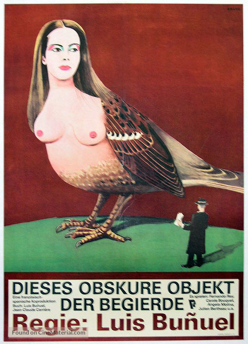 Cet obscur objet du d&eacute;sir - German Movie Poster