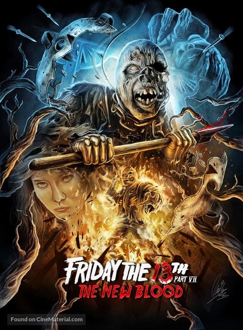Friday the 13th Part VII: The New Blood - Movie Cover