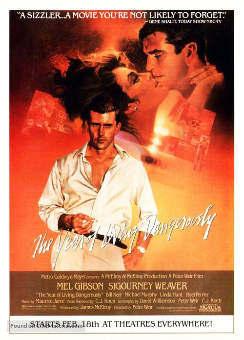 The Year of Living Dangerously - Movie Poster