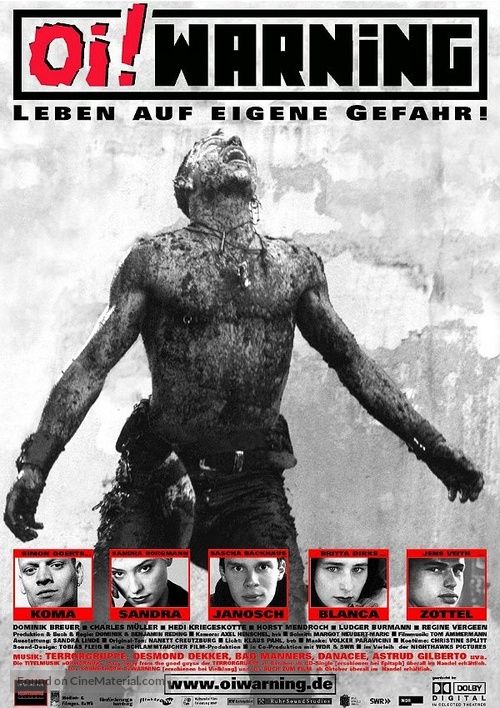Oi! Warning - German Movie Poster