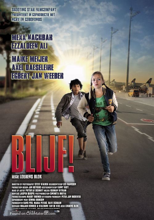 Blijf! - Dutch Movie Poster