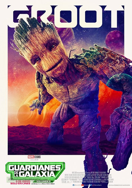 Guardians of the Galaxy Vol. 3 - Spanish Movie Poster