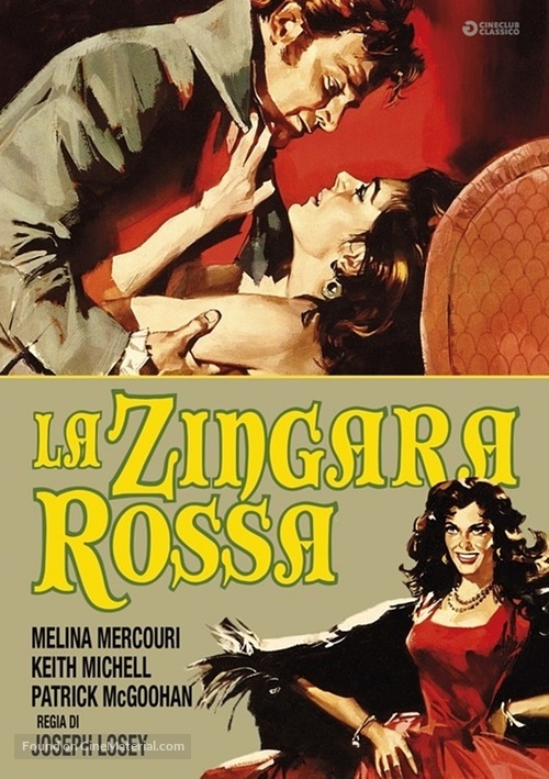 The Gypsy and the Gentleman - Italian DVD movie cover