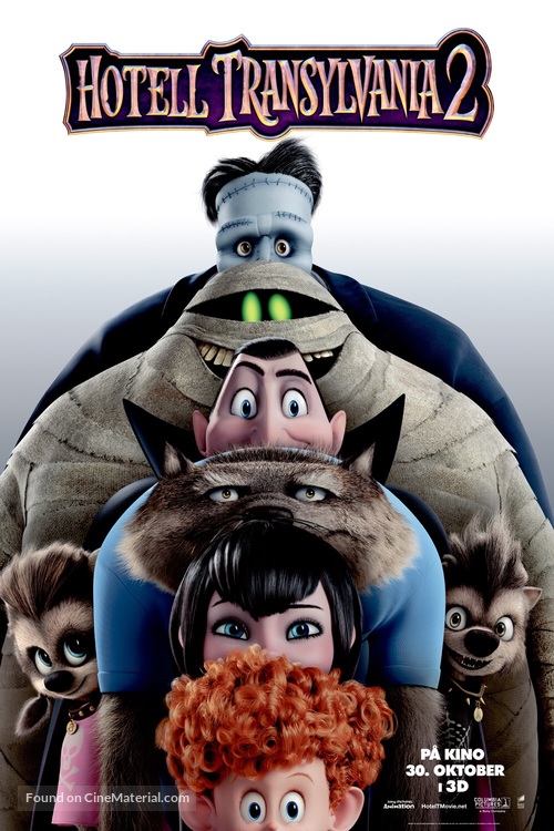 Hotel Transylvania 2 - Norwegian Movie Poster