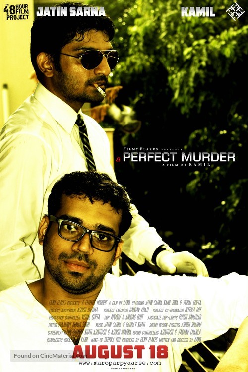 A Perfect Murder - Indian Movie Poster