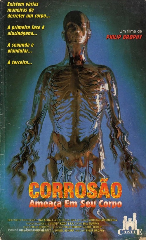 Body Melt - Brazilian VHS movie cover