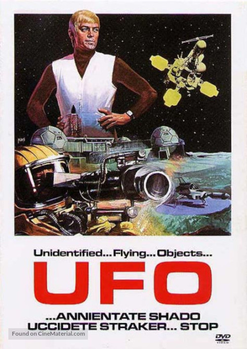 UFO... annientare S.H.A.D.O. stop. Uccidete Straker... - Italian DVD movie cover