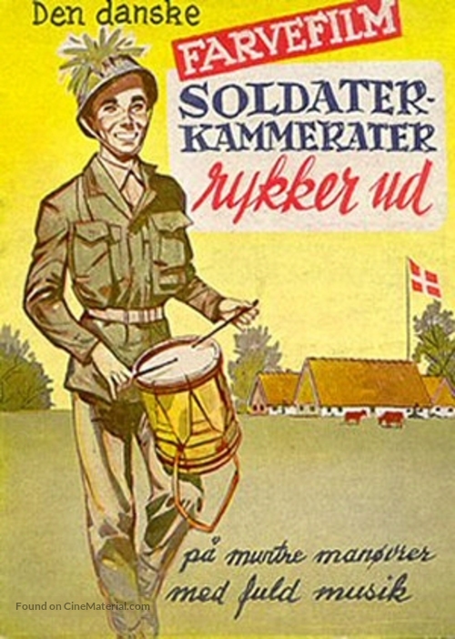 Soldaterkammerater rykker ud - Danish Movie Poster