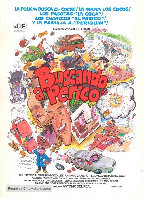 Buscando a Perico - Spanish Movie Poster